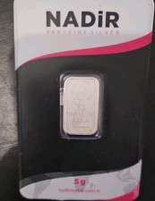 5g Nadir Silver Bar 999 Fine