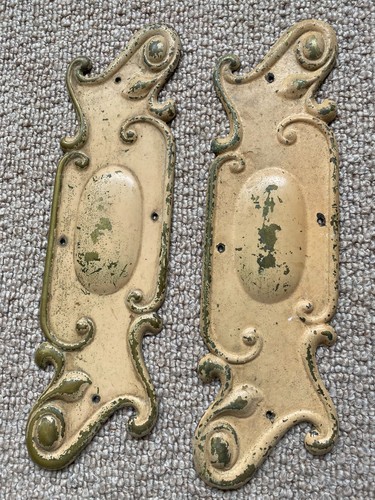 Brass finger plate - finger, push