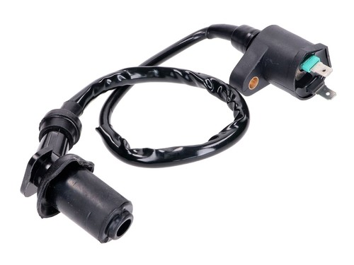 Ignition coil with spark - ignition,