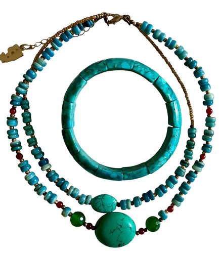 Butler wilson green necklace - &,