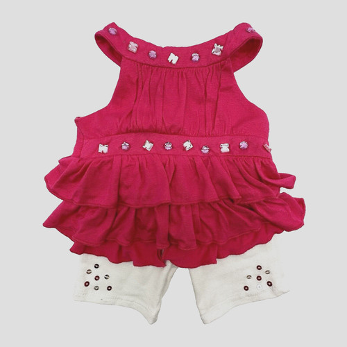 Build bear pink - pink, ruffle