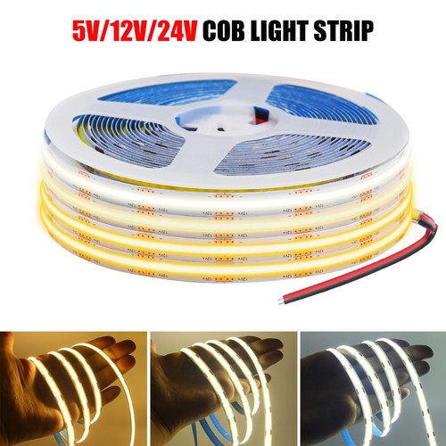 12v 24v cob led strip - 5v/12v/24v,