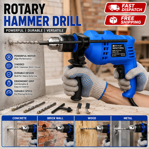 Rotary hammer drill - hammer, heavy