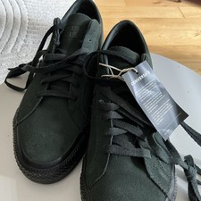 Converse All Stars Dark Green Trainers With Black Detail UK Size 10 Unworn