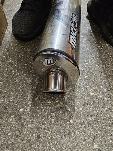 Micron motorbike exhaust - micron,