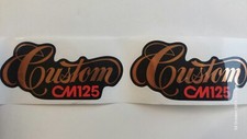Honda CM125 side Panel Decals