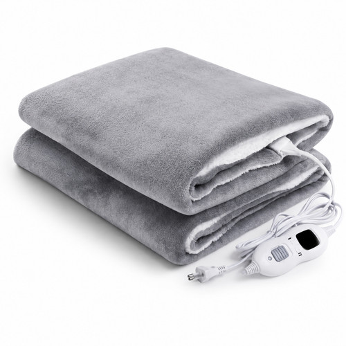 Electric heated throw blanket - throw,