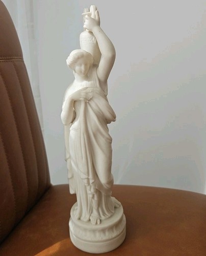 English parian lady figure - lady,