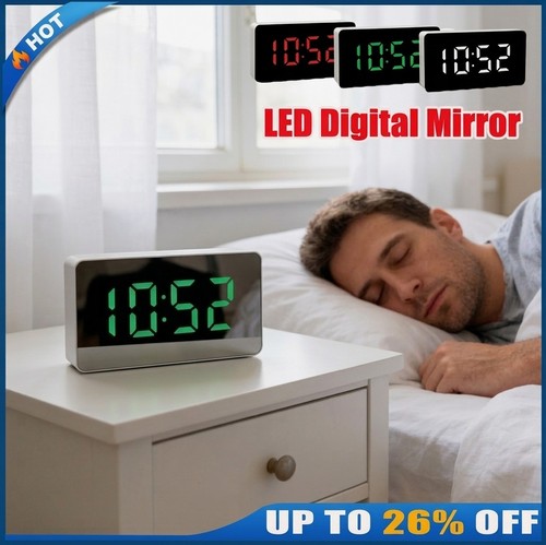 Led electric digital alarm - electric,