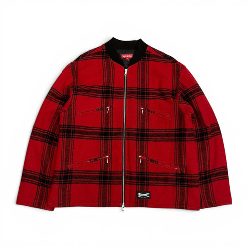 Supreme red flannel - red, full