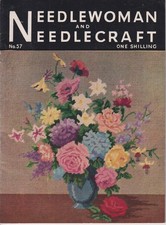 Needlewoman & Needlecraft magazine No. 57 - Embroidery, knitting inc transfer