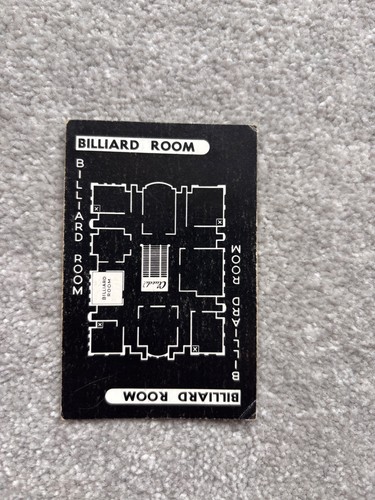 Billiard room cluedo - room,