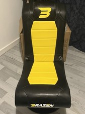 BraZen Pride 2.1 Bluetooth Surround Sound Gaming Chair-Purple/Black (18082)