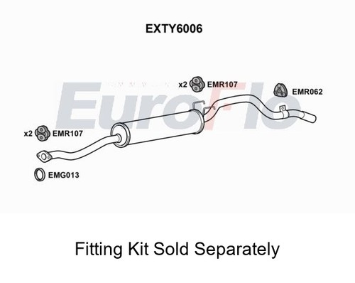 Rear muffler silencer - muffler,