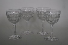 Set of 4 Antique Panel Cut