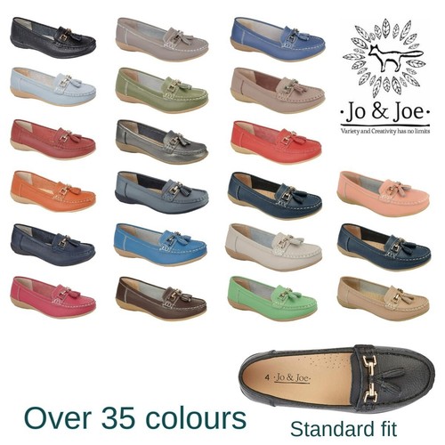 Womens real leather loafers - real,