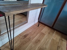 Radiator table** Console Table** Slimline  Reclaimed Timber -Hallway Table 60cm