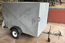 Box trailer Small 1/2 ton 6x4 foot security galvanised New electrics & floor