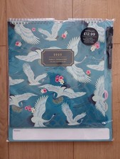 WHSmith 2025 Family Organiser (Wipe Clean Organiser With Pen)