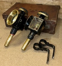 Antique Cased Pair Of Steel &