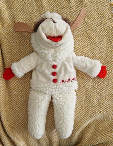 Lamb chop hand puppet - lamb,