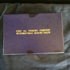 GULF OIL Trading Company International Marine Sale 2 x Boxed Packs Playing Cards
