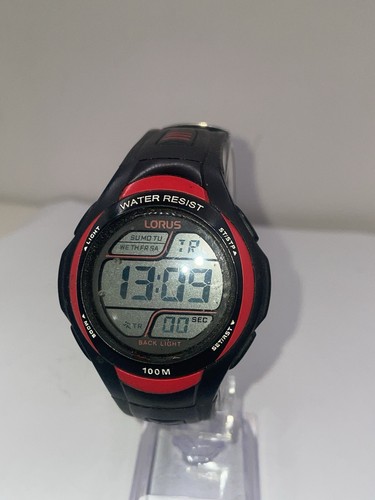 Lorus digital water resist - digital,