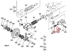 Idler Wheel Cylinder Seal Kit