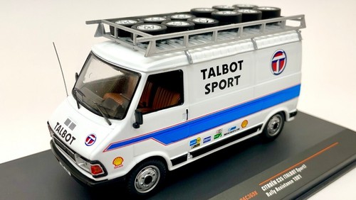 Rally car model scale - 1:43, ixo
