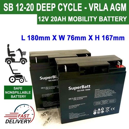Pair 12v 20ah 18ah - pair, x