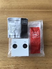 MK K5852 WHI EURO TV/FM DIPLEXER MODULE 50X50mm