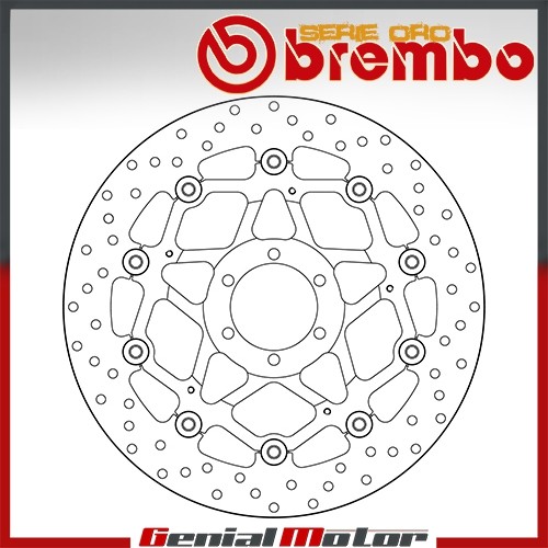 Brake disc flot brembo - brake,