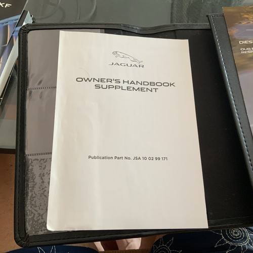 Jaguar owners manual - jaguar,