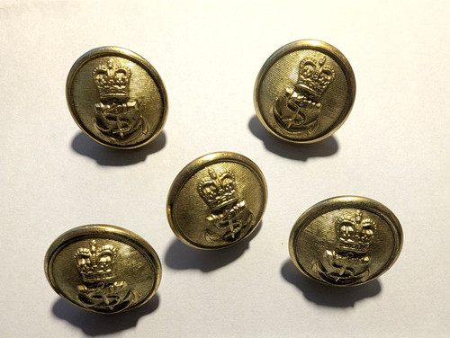 Vintage royal navy buttons - vintage,