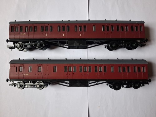 Dapol maroon suburban - maroon, coach