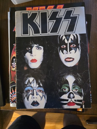 Kiss program tour book - tour, dynasty