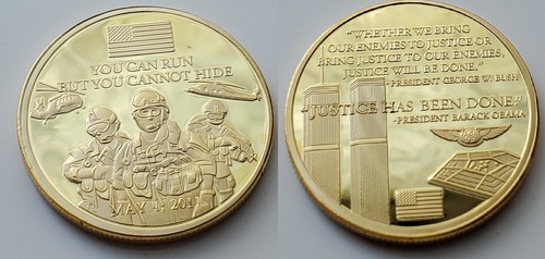 911 gold coin - gold, run