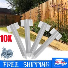 10x Railway Sleeper Brackets