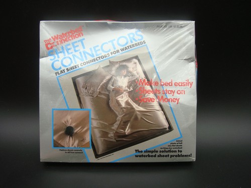 New waterbed connection - new, flat