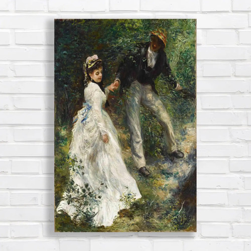 Romantic couple pastoral - romantic, in