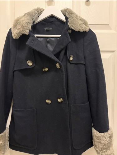 Topshop duffle hooded - topshop,