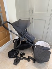 I candy Orange 3 black edition Pushchair travel system 