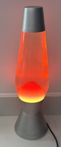 Mathmos lava lamp orange - mathmos,