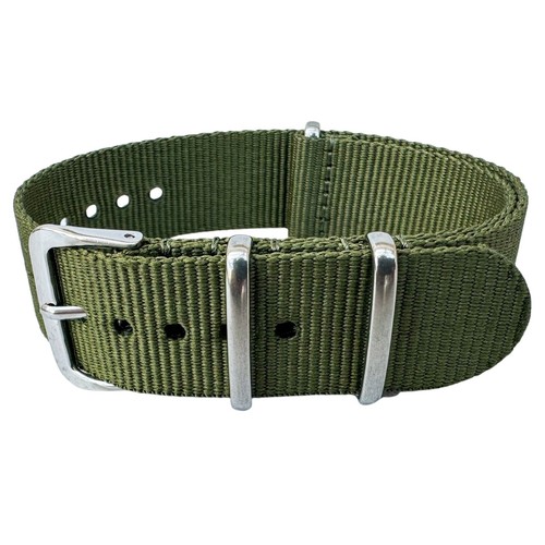 Watch strap green nylon one - strap,