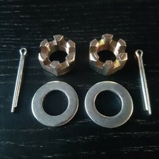 Castle Nuts, Washers, split