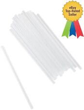 Cocktail Sip Staws Stirrers Clear 5.3" x 3mm Coffee Stirrers Memphis Slim Straws