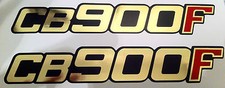 HONDA CB900F CB900 CB900FZ CB900FA CB900FB CB900FC SIDE PANEL DECALS