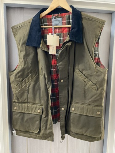 Samuel windsor waxed gilet - samuel,