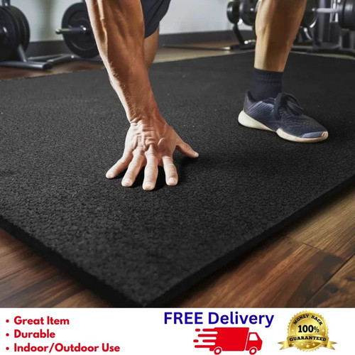 Mohawk 36x48 rubber mat - rubber,
