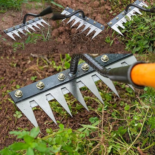 Carbon steel garden - garden, rake